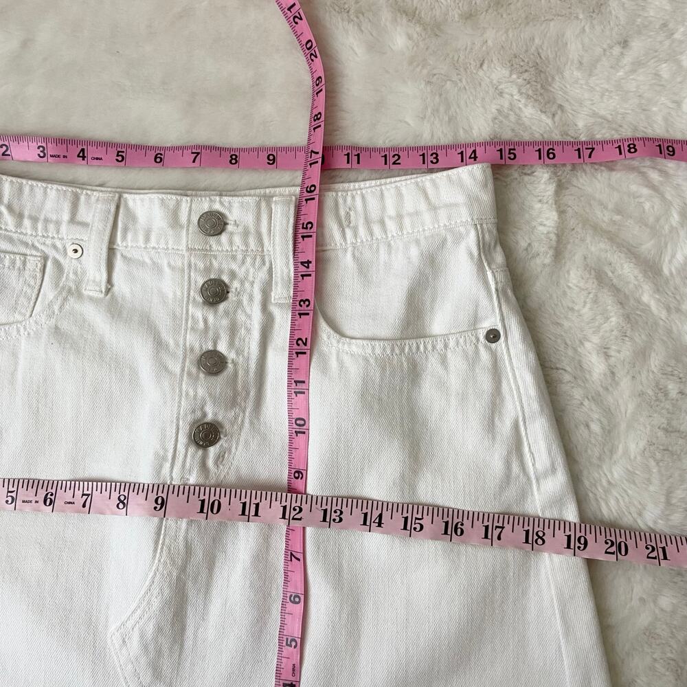 Madewell White Mini Denim Skirt - Picture 7 of 7